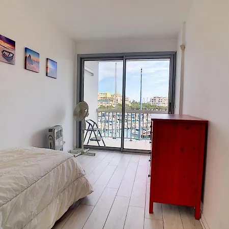 Bel F3 A Carnon Avec Piscine, Parking, Clim Et Wifi - Fr-1-715-8 דירה